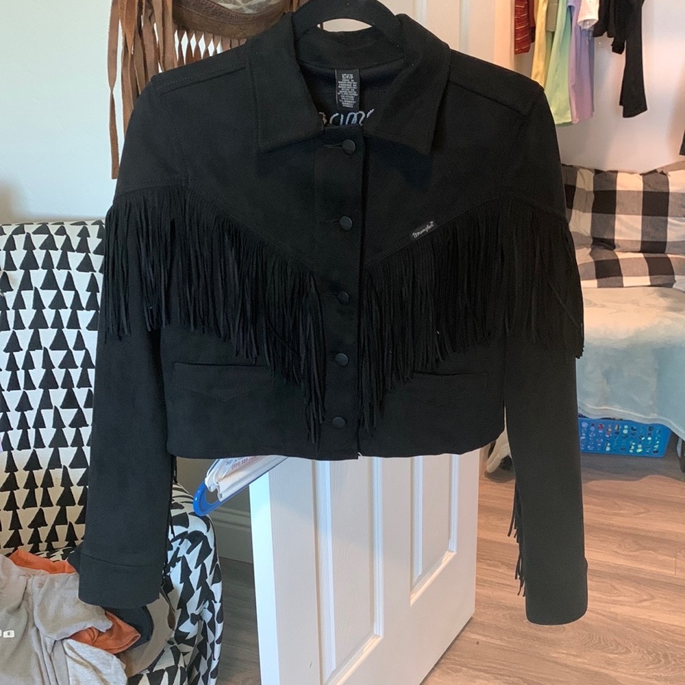 2021 Christmas collection wrangler fringe jacket